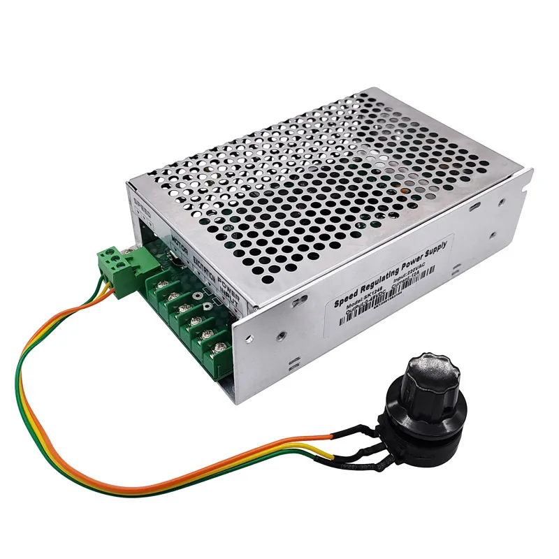 Velocidade Que Regula a Fonte de Alimentação 12a 220vac Entrada Pwm Fonte de Controle do Motor para o Motor do Eixo dc 048vdc Sk1248