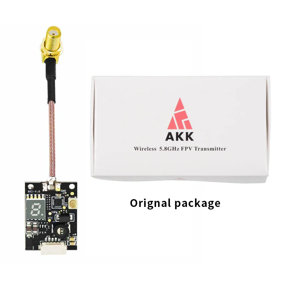 АКК X1/x1p 40CH 25mW 200mW 600mW переключаемый FPV передатчик с кнопкой и цифровым дисплеем|fpv