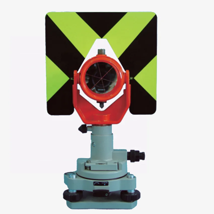 

Heipoe TPS17-2 Optical Single Prism Set Tribrach Adapter Surveying Equipment Prism System For Total Station