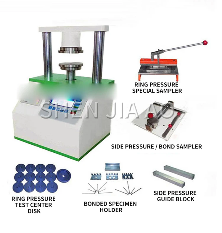 1 шт. картонная боковая машина для испытания давления картонная машина для испытания на сжатие давления