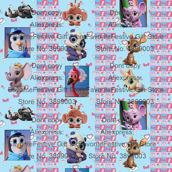 

tots elephant penguin bunny kids baby Fabric DIY Tissue Patchwork Telas Sewing Baby Toy Bedding Quilting Tecido The Cloth