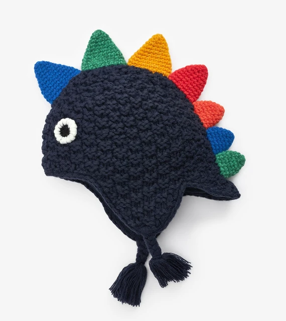 2021 autumn winter hand knitted  hat for baby boy and baby girl  hand knit hat for baby and kids child children crochet baby hat Colour Navy