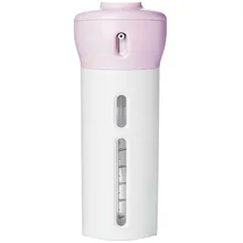 Портативный четырехъядерный набор бутылочек для путешествий на открытом воздухе для косметики/лосьона роторный пресс экологически чистые материалы