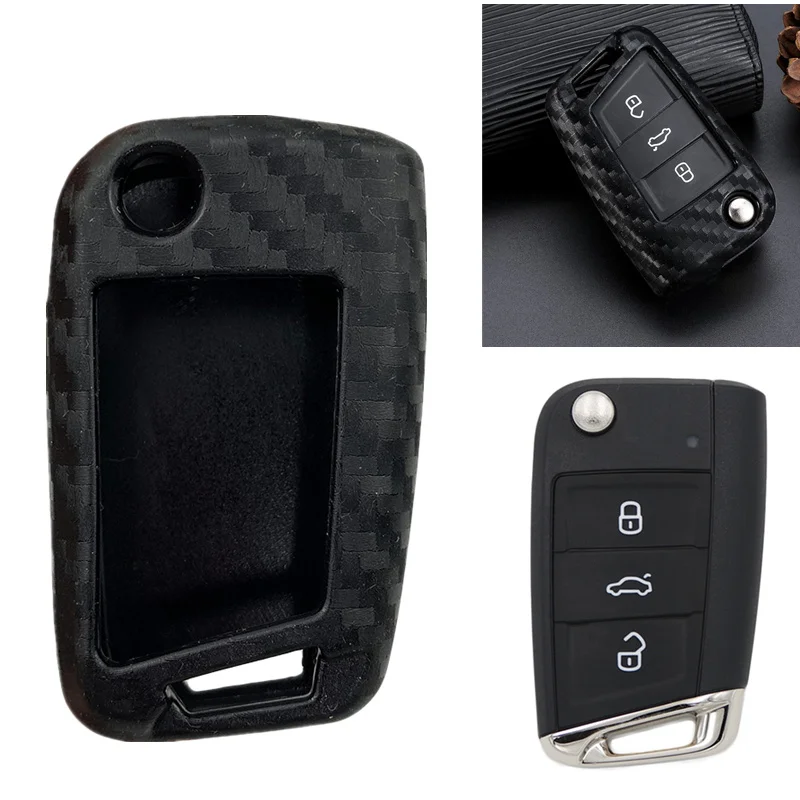 2/3 кнопочный чехол для Volkswagen Golf 7 MK7 GTI Tiguan Passat Polo Skoda Octavia A7 Karoq Seat Leon Ibiza | Автомобили