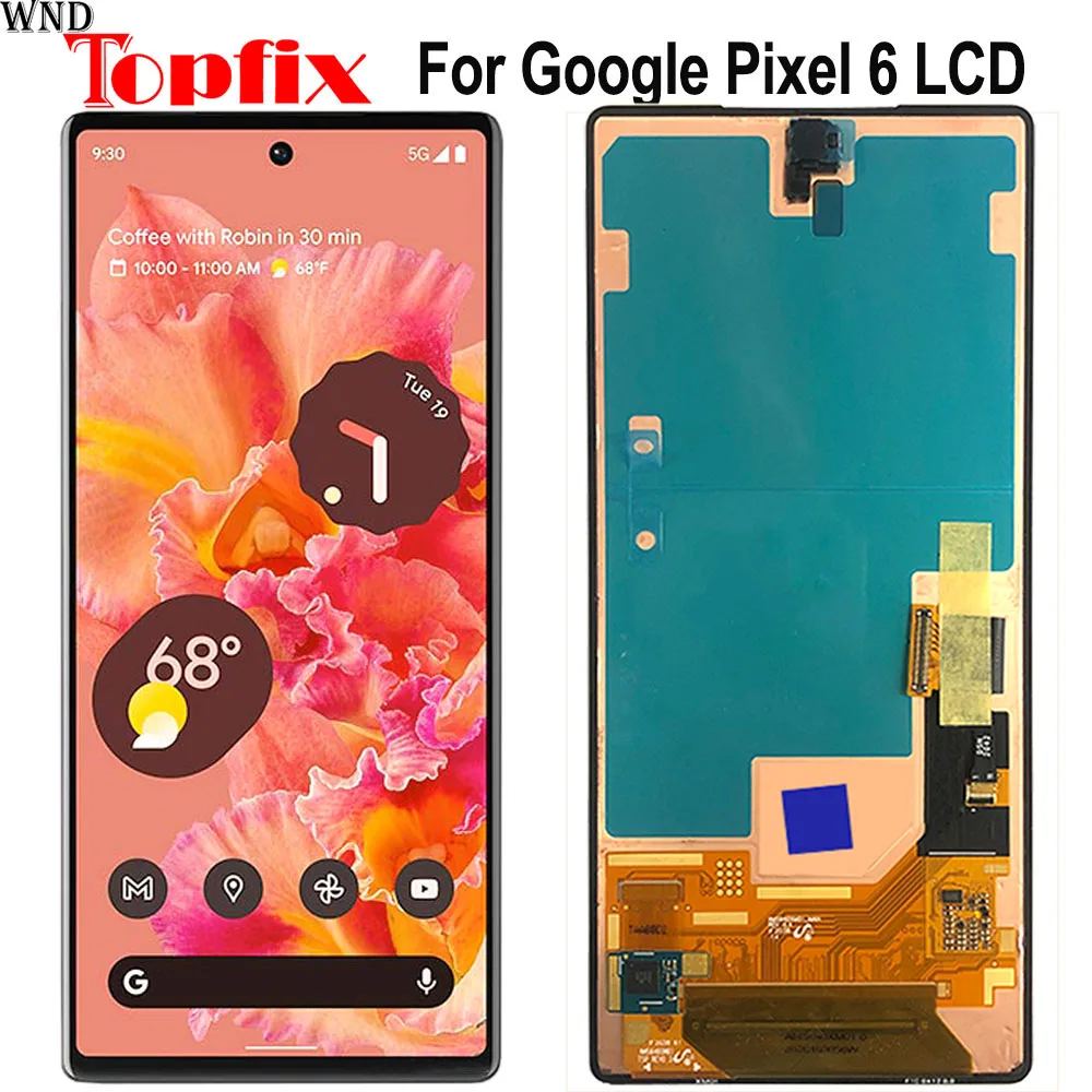 

6.4" For Google Pixel 6 LCD Display Screen Touch Digitized Assembly Replacement Screen For Google Pixel 6 Display Screen