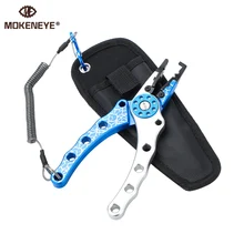 Pince de pêche en alliage d'aluminium, pince à poisson multifonctionnelle, contrôleur manuel, outil de matériel, ciseaux, crochet récupérer, accessoires