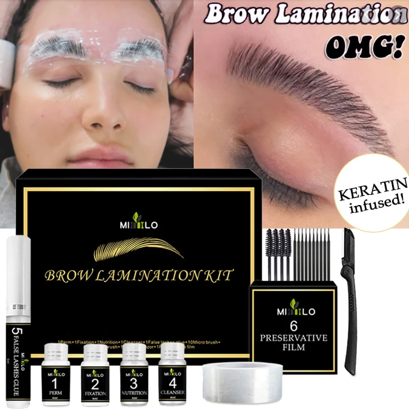 1pc Brow Eyelash Lamination Kit Safe Brow Lift Eyebrow Lifting 3d