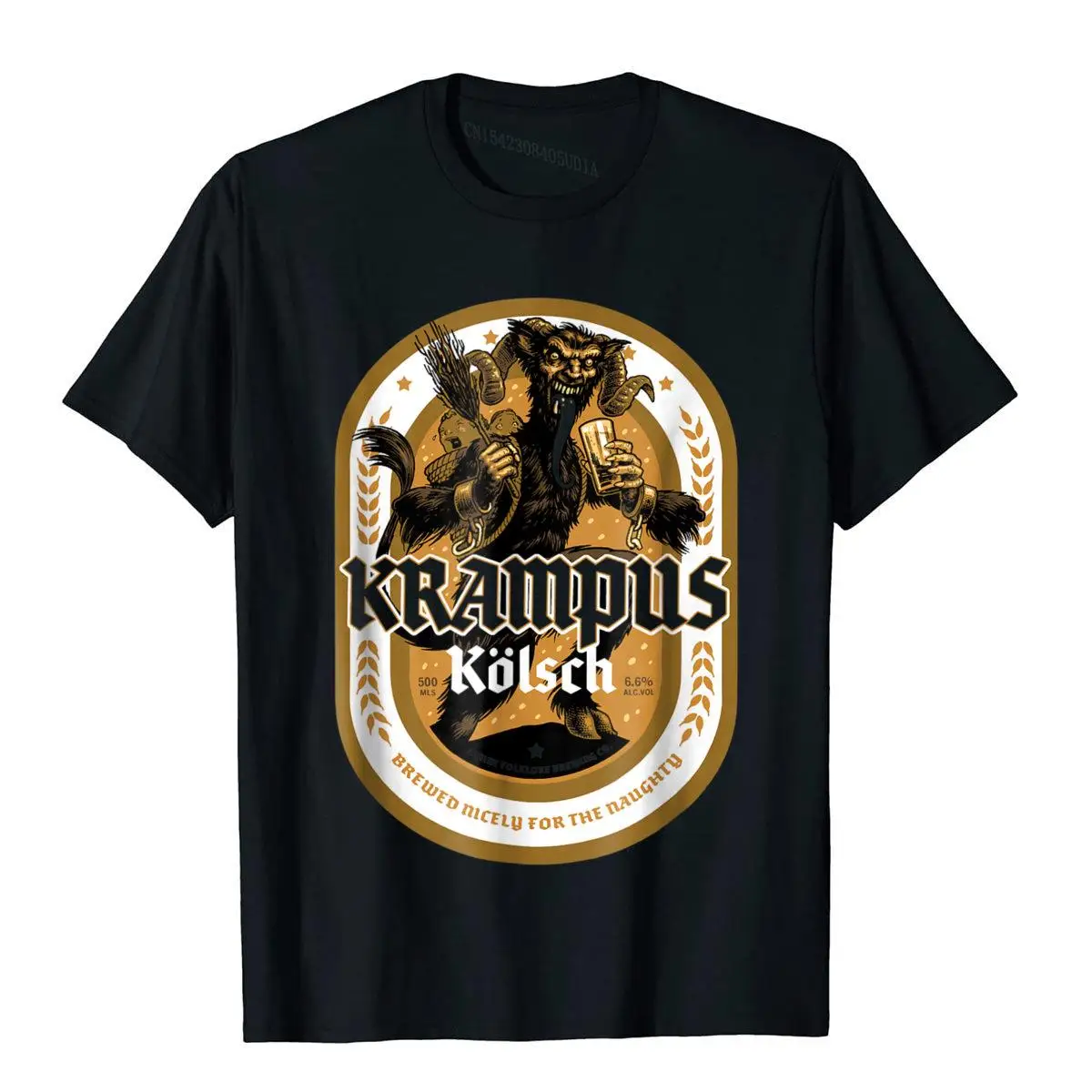 Shirt.Woot Krampus Kolsch T-Shirt__97A2422black