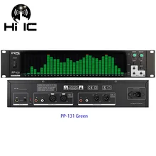 Analisador de espectro digital display led equilíbrio música áudio indicador de espectro placa amplificador estéreo indicador nível vu medidor