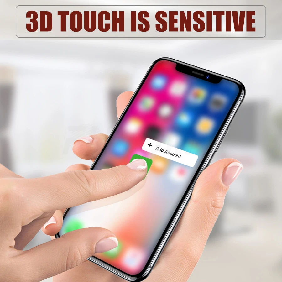 9D изогнутое защитное закаленное стекло на iPhone 6 6s 7 8 Plus X стеклянная Защитная пленка для экрана с мягким краем для iPhone XR XS MAX