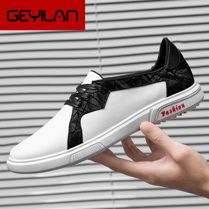 

Men Casual Shoes Spring Autumn Breathable Outdoor Shoes Men Genuine Height Increased Casual Breathable Leather Men Shoes