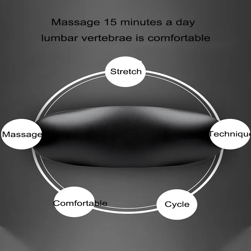 Массажер для поясницы хиропрактический аппарат поясничная коррекция многофункциональный автомобильный массажер массаж шеи задний Поясничный позвоночник