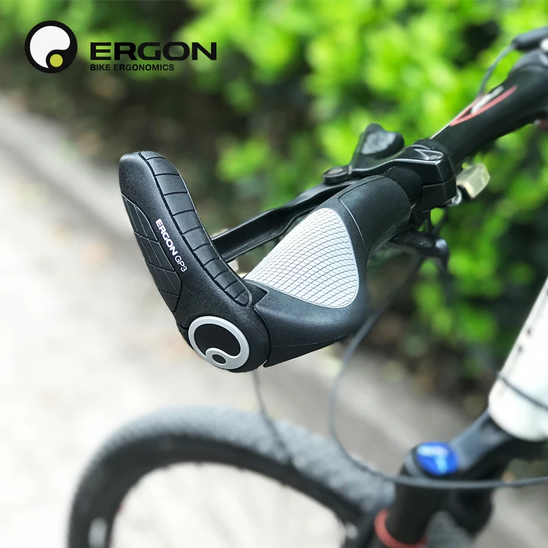 1 Pair Handlebars Grips MTB Bar Ends Plugs Double Locking Bike Ergonomic Grips 