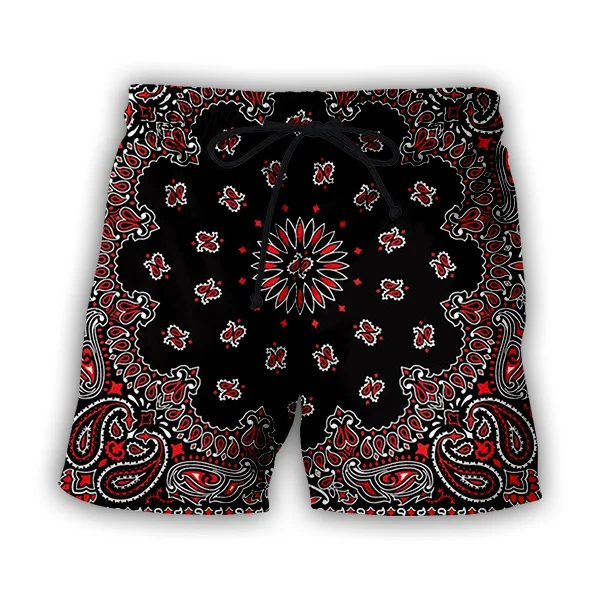 Bandanna Stampa 3D Abbigliamento Casual New Fashion Uomo/Donna Shorts Travis Scott Shorts