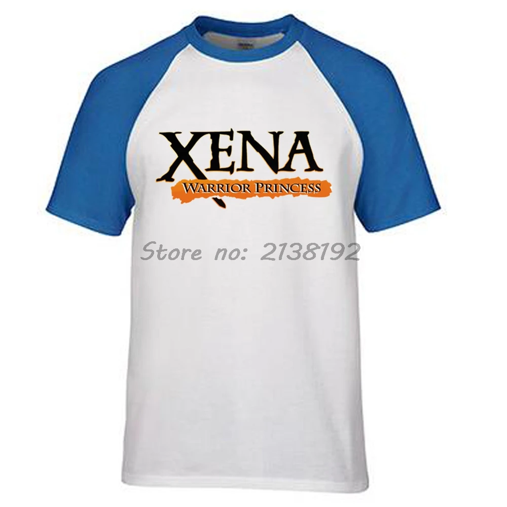 Xena Warrior Princess tv Show, Лицензированная Мужская футболка с логотипом, Футболка реглан для взрослых, брендовая Летняя мужская футболка, подарок - Цвет: same as picture