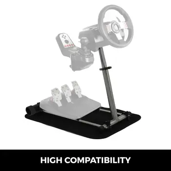 

Gaming Steering Wheel Stand 360 Degree Stepless Stand Adjustable Wheel Stand Shifter Mount Stand fit for Logitech G29/G920/G25