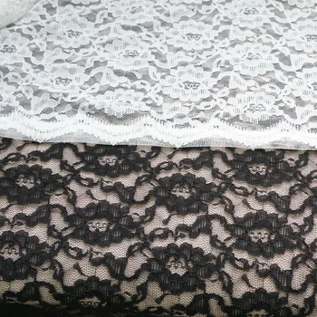 

Soft Black Tulle Lace Fabric Illusion Rose Lace Fabric For Boho Wedding Dress Bridal Robe, By 1 yard