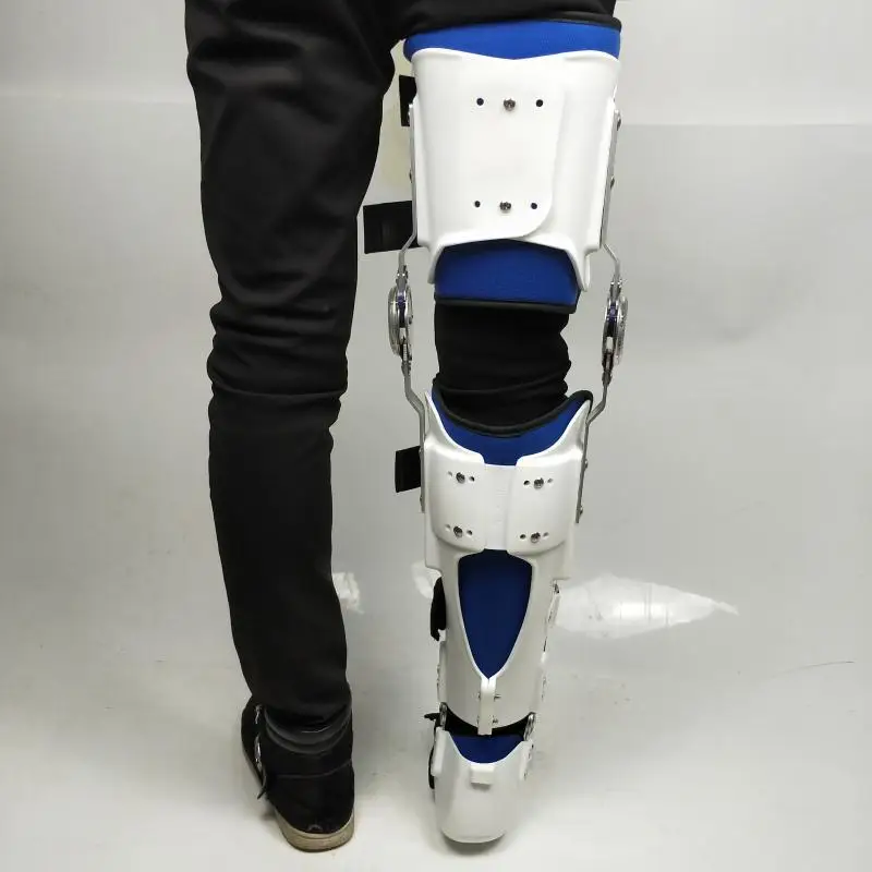 

Adjustable Fixed Hard Knee Ankle Orthosis Knee Brace Lower Limb Shank Ankle Legs Holder Rehabilitation Apparatus
