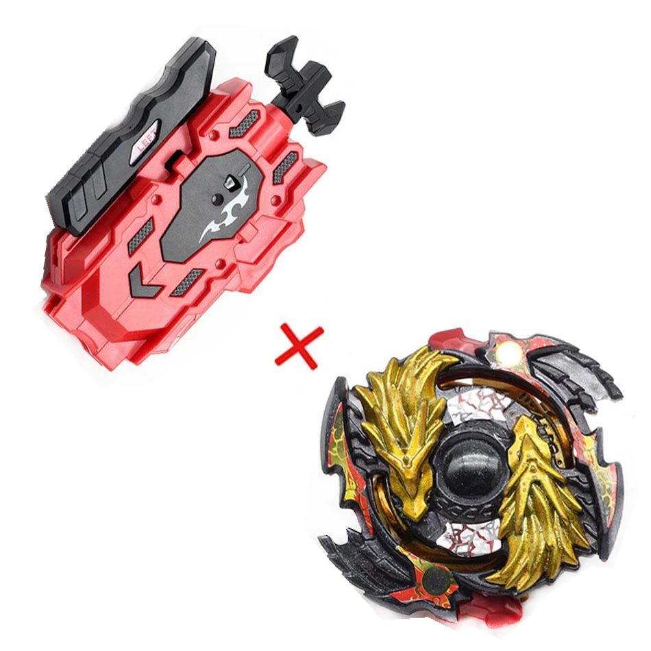 B00auncher Beyblade металлическое литье Fusion Blow Up игрушки с Guidon от Bayblade Бог спиннинг Топы Bey Blade новые лезвия от маленьких - Цвет: B00auncher