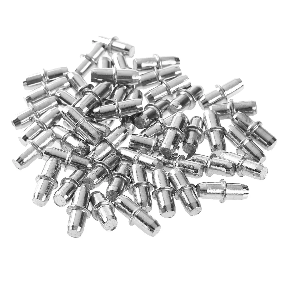 50 Furniture Hardware Home Office Shelf Pin And Sleeve Metal Support Fasten Studs Kitchen