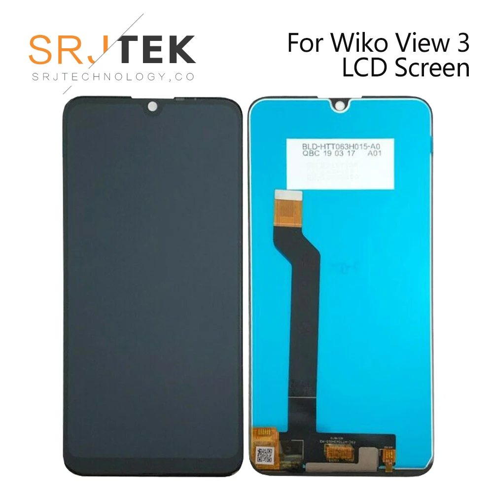 

Tested 6.26'' For Wiko View 3 LCD Display Touch Screen Digitizer Assembly For Wiko View 3 LCD Screen Sensor Replacement Parts