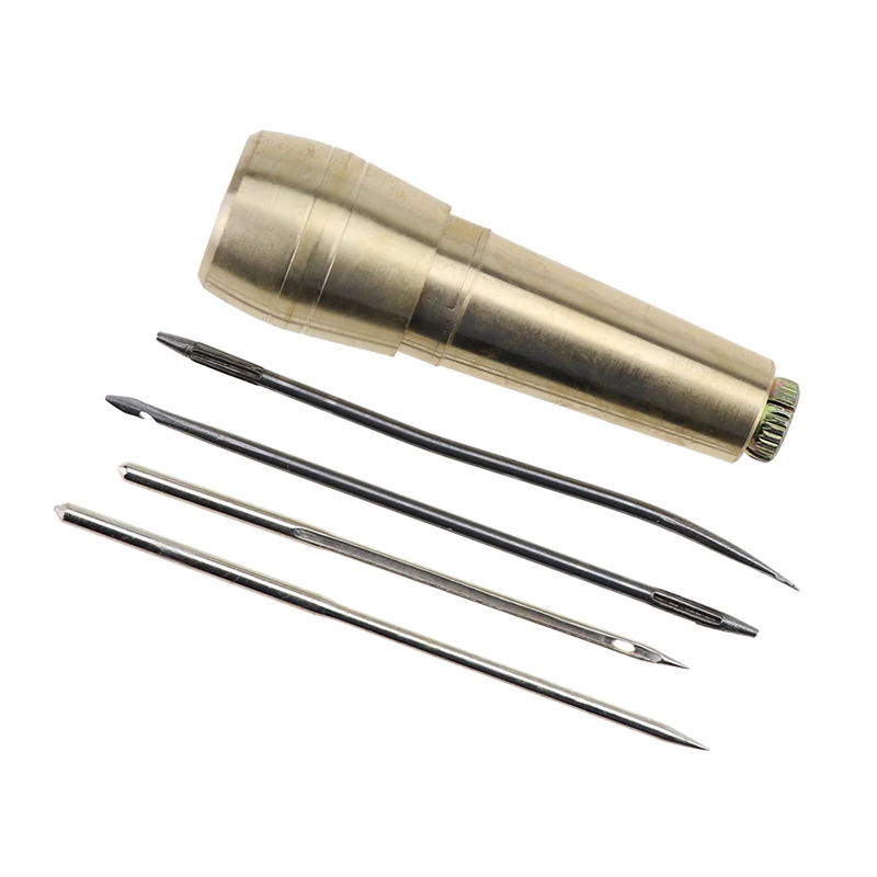 Shoes Needle-Tool-Kit Leathercraft Sewing-Supplies Hand-Stitching Canvas Taper Awl