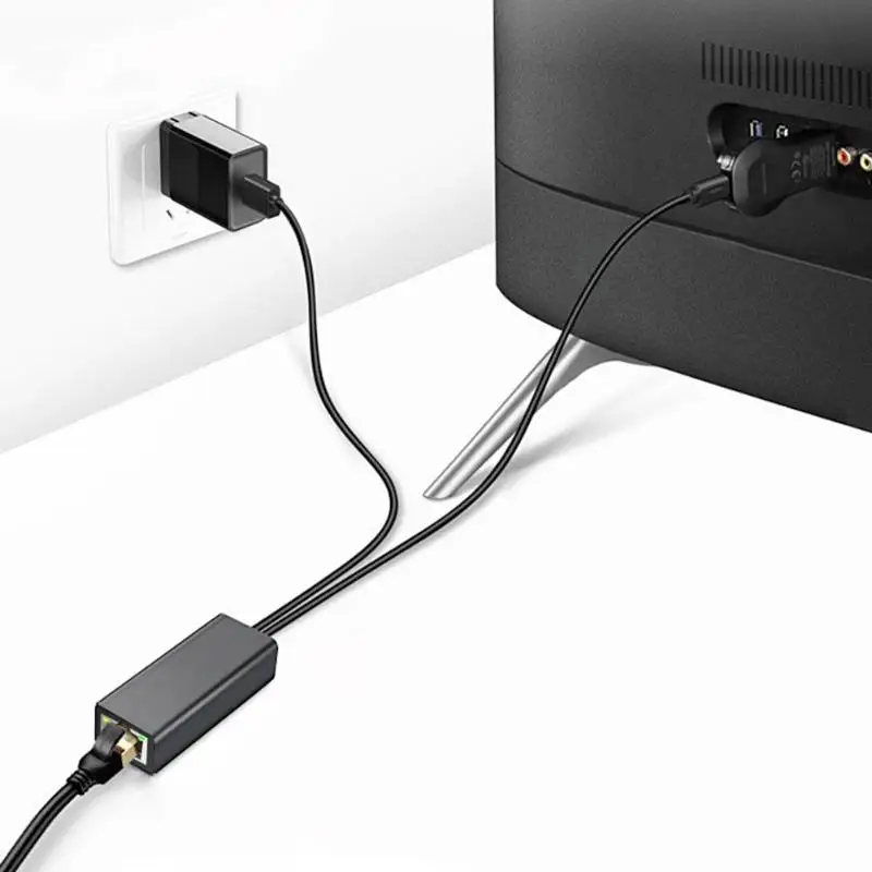 S71 100 м Сетевая карта достаточная прочность и прочность Micro USB Ethernet адаптер Micro USB в RJ45 конвертер