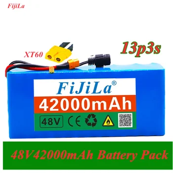 

48V battery 13s3p 42Ah battery pack 1000W high power battery Ebike electric bicycle BMS with xt60 plug