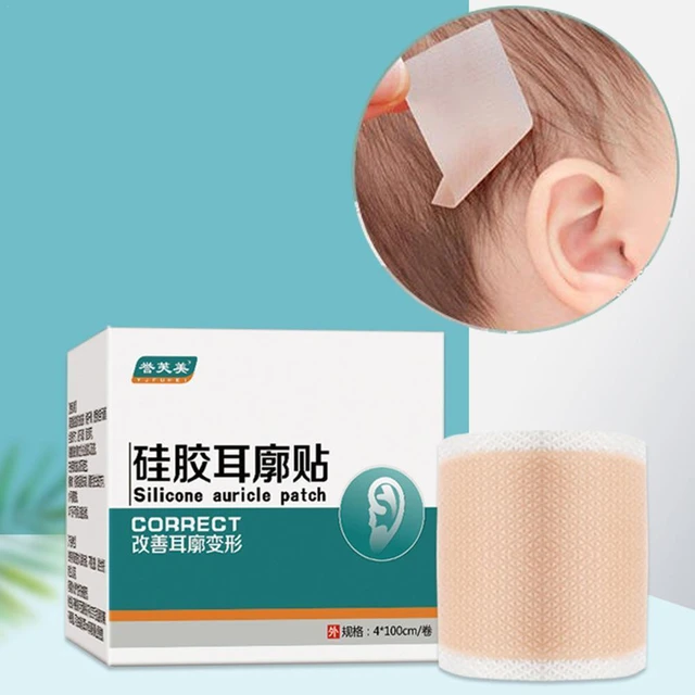 Corrector de orejas de silicona para bebé, parche adhesivo para el cuidado  de las orejas, 4x50cm, 1 rollo - AliExpress