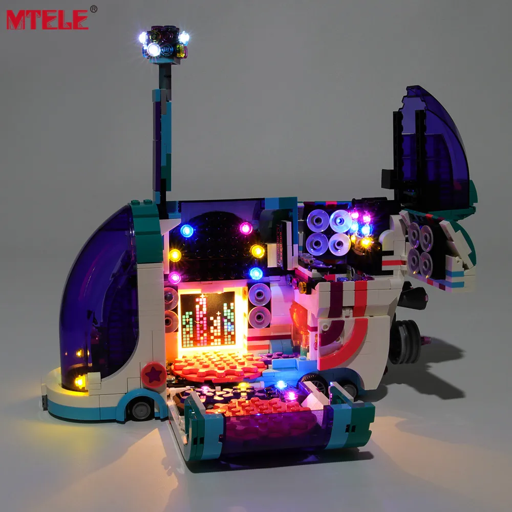 

MTELE Brand LED Light Up Kit For Pop-Up Party Bus Lighting Set Compatile With 70828 (NOT Include The Model)