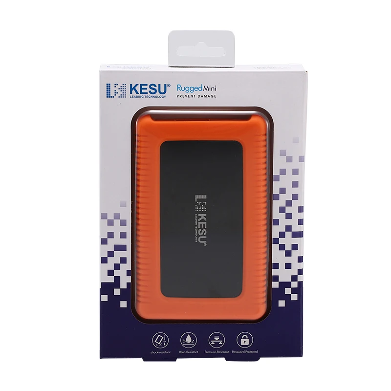 KESU 2.5 inch External Hard Drive 80GB Storage USB3.0 HDD Portable External HD Hard Disk for PC/MAC Desktop Laptop