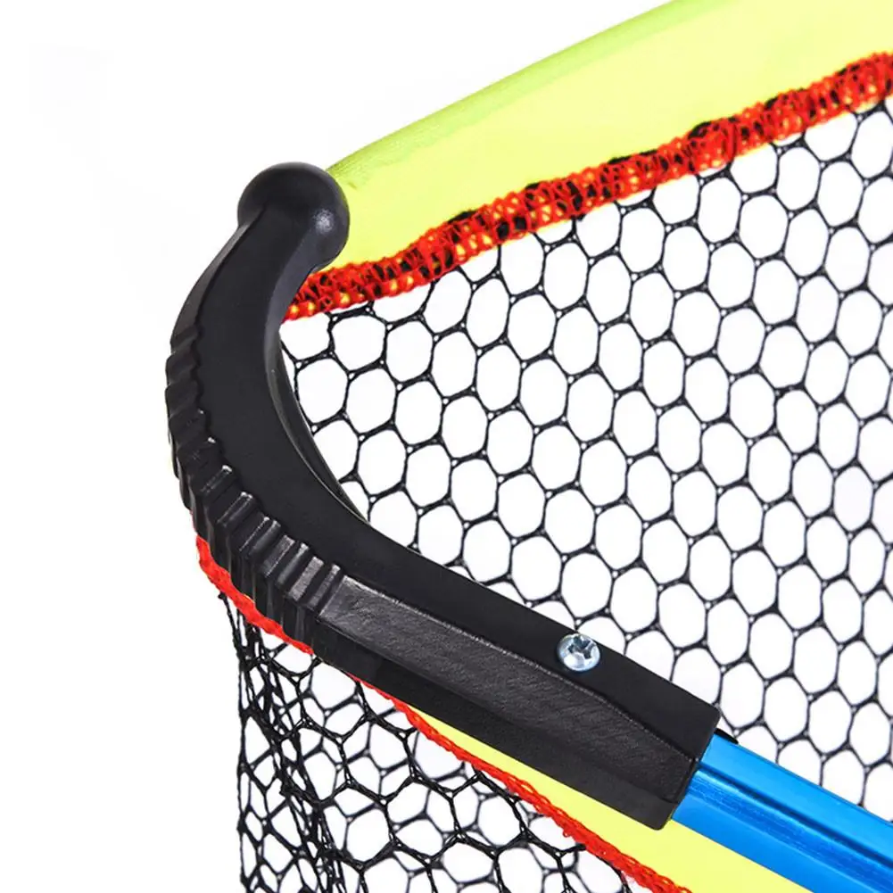 200 мм синий алюминиевый сплав складная рыболовная сачок сеть литая карп с