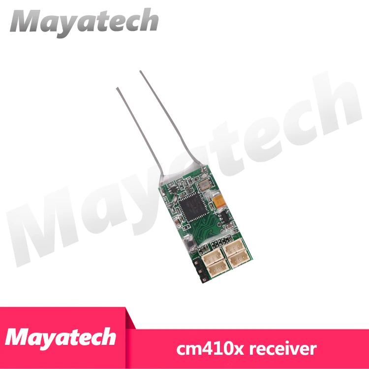 Dsmx DSM2 удаленный приемник для Spektrum DX6I DX18 DX8 DX9 DEVO10 передатчик, REDCON CM410X-4Ch приемник PPM JST 2,4G - Цвет: cm410x  Receiver