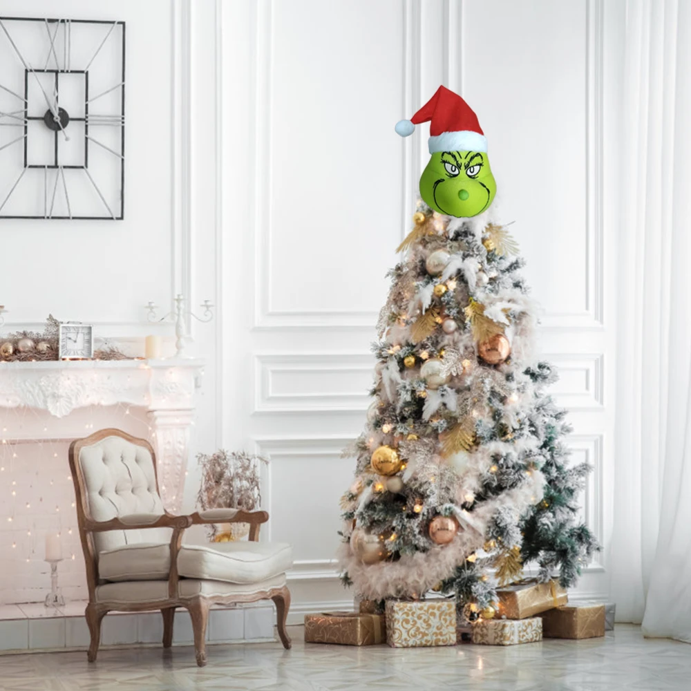 White House Christmas Decorations 2022 Funny 2017 For Grinch Arm Ornament Holder Furry Green Head Decor 2022 New Year Christmas  Tree Garland Home Party Decorations Funny Gift|Ornaments| - Aliexpress