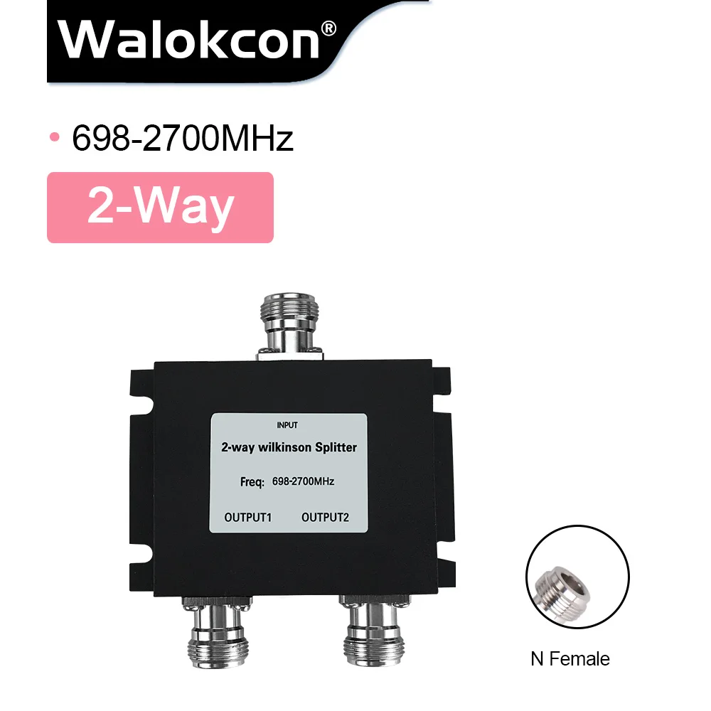 700mhz 2700mhz 2 полосный разделитель мощности сотового усилителя сигнала совместим