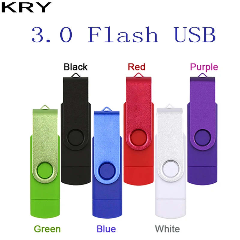 Новый USB 3 0 Wansenda OTG флеш накопитель для смартфонов планшетных ПК 32 ГБ 64 128 256
