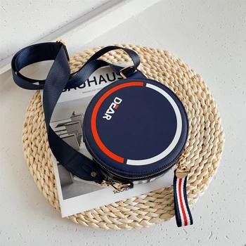 

2020 New In Women’s Bag Cross Body Circular Bag Fashion Color Unique Design Basic Easy Matching Lady Shoulder Bag