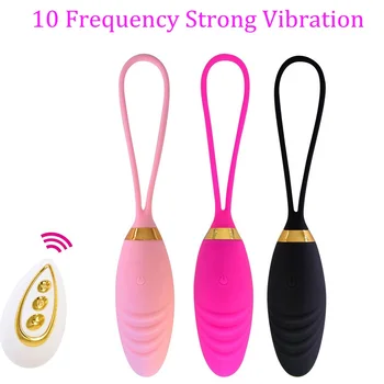 Remote Control Egg Vibrators Sex Toys For Women Vagina Ball Vibrating Egg Adult Sex Product Clitors Stimulate Female Masturbator