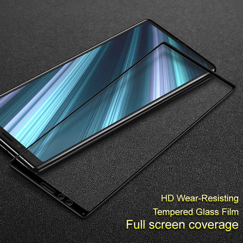 IMAK полное покрытие для sony Xperia 1 закаленное стекло Xperia 10 протектор экрана взрывозащищенный для sony Xperia 5 стекло Xperia1