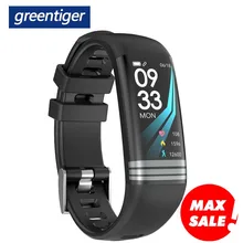 Greentiger G26 Plus умный Браслет фитнес-трекер для измерения сердечного ритма IP67 Водонепроницаемый Смарт Браслет для измерения кровяного давления кислородный SmartBand