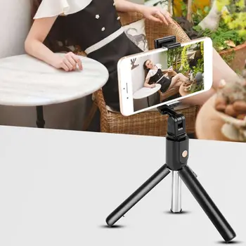 

Bluetooth Selfie Stick Tripod Travel Detachable Wireless Remote Tripod Stand R91A