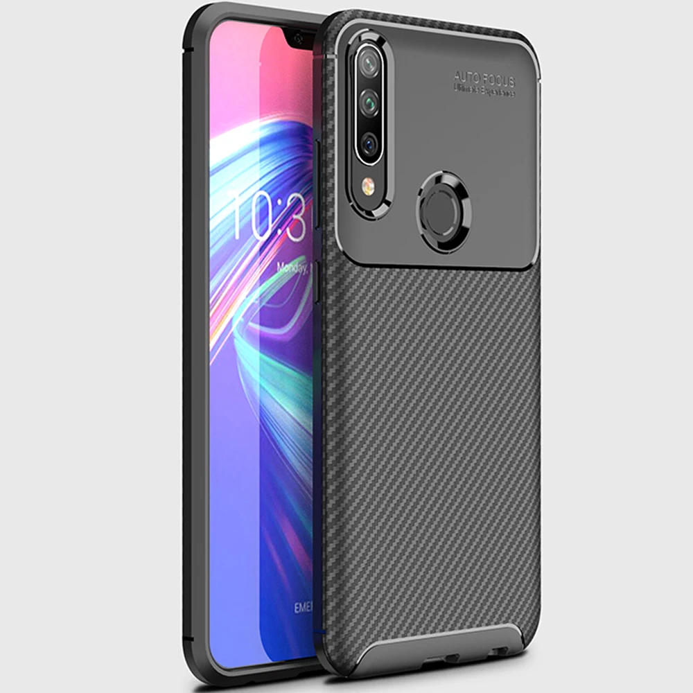 Для Asus Zenfone Max Plus M2 ZB634KL чехол Силиконовый прочный защитный мягкий на заднюю панель