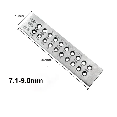 Jewelry Tool Carbide Wire Drawplate For Jewelry Making Round Shape Drawplate
