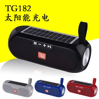 

Dropshipping TG82 Solar Portable Hifi Bluetooth Speaker USB Speakers Support AUX TF Loudspeaker FM Radio Wireless Speaker