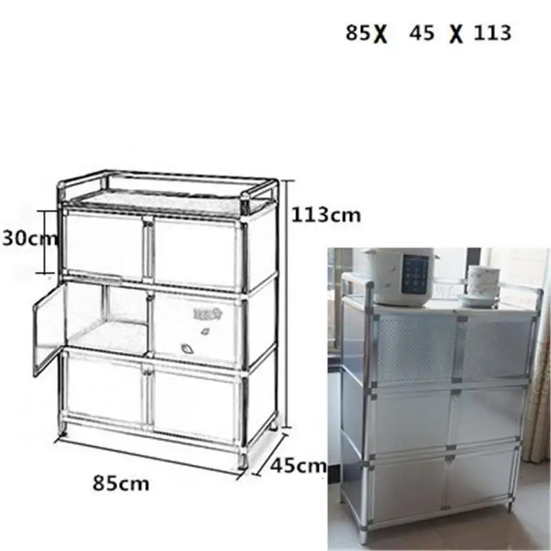Comedores Dolap Kaplama консольные столы Aparadores шкаф Meuble Mueble Cocina из алюминиевого сплава кухонная мебель шкаф