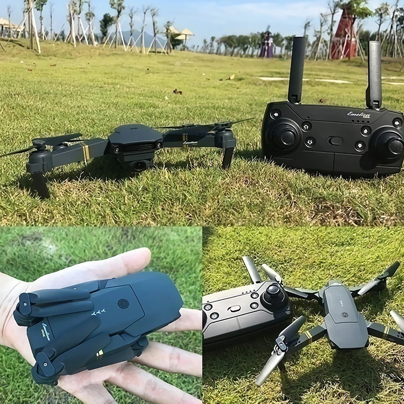 E58 1080P 720P wifi FPV складной Дрон Радиоуправляемый квадрокоптер Дрон с поворотом на 360 ° передача в режиме реального времени складные ручки длительный срок службы батареи