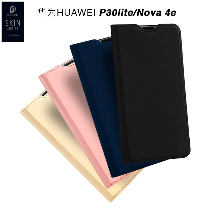 Dux Ducis для кожи Pu кожаный чехол Huawei P30 P20 Pro из натуральной Роскошные Тонкий с