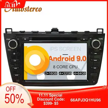 

Android 9 Car DVD Player GPS Map Navigation Multimedia Player For Mazda 6 Atenza 2008-2012 Car Head Unit Radio Tape Recorder PX6