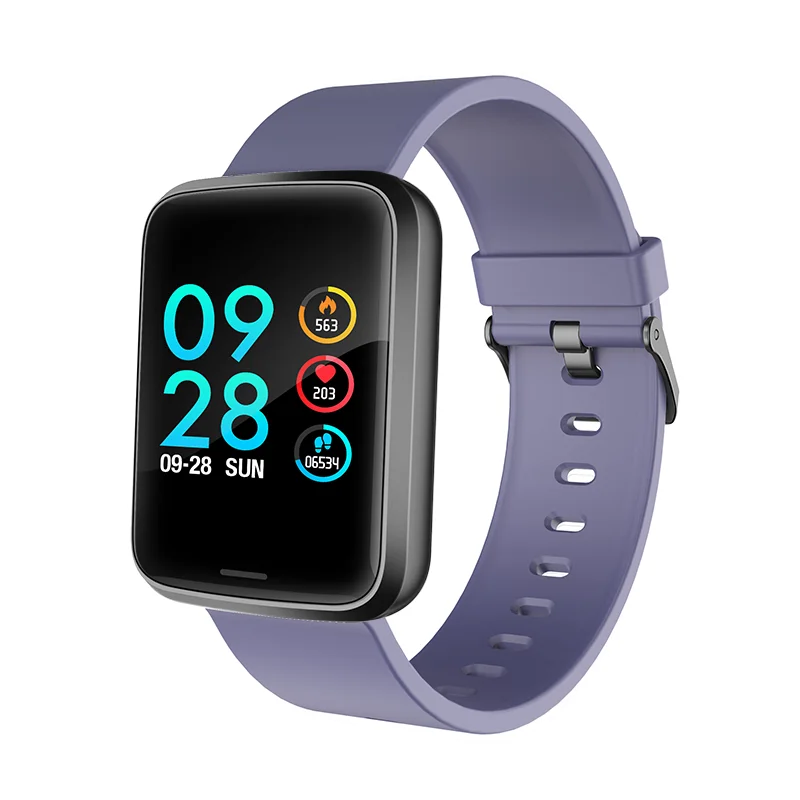 ONEMIX оборудования для спорта на открытом воздухе для мужчин и женщин умный Браслет IP68 водонепроницаемый HD экран Bluetooth счетчик часы Fintness браслет - Цвет: purple