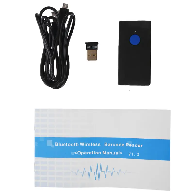 1402-MA Мини Bluetooth беспроводной CCD считыватель штрих-кодов